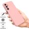  Samsung Galaxy A16 Skal Liquid Silikon Rosa
