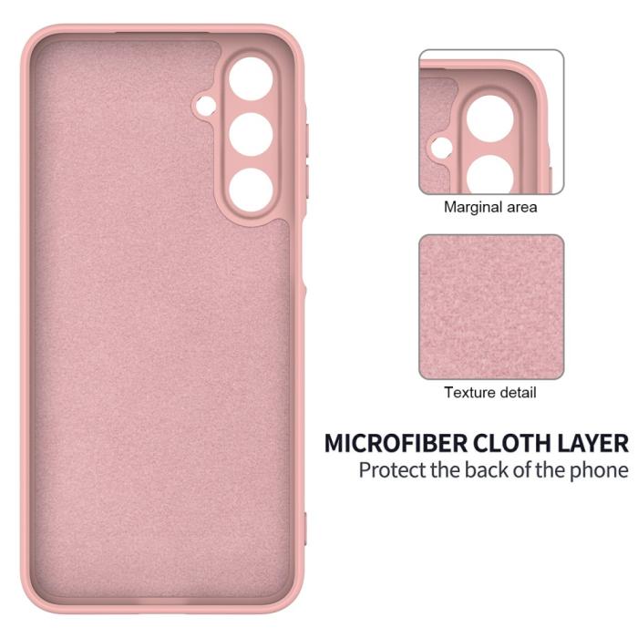 Bild 6,  Samsung Galaxy A16 Skal Liquid Silikon Rosa