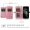  iPhone 14 Pro 2in1 Fodral Magnet Med Frontficka Roséguld