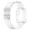 Apple Watch 38/40/41/42 mm Kristall Skal/Armband Transparent