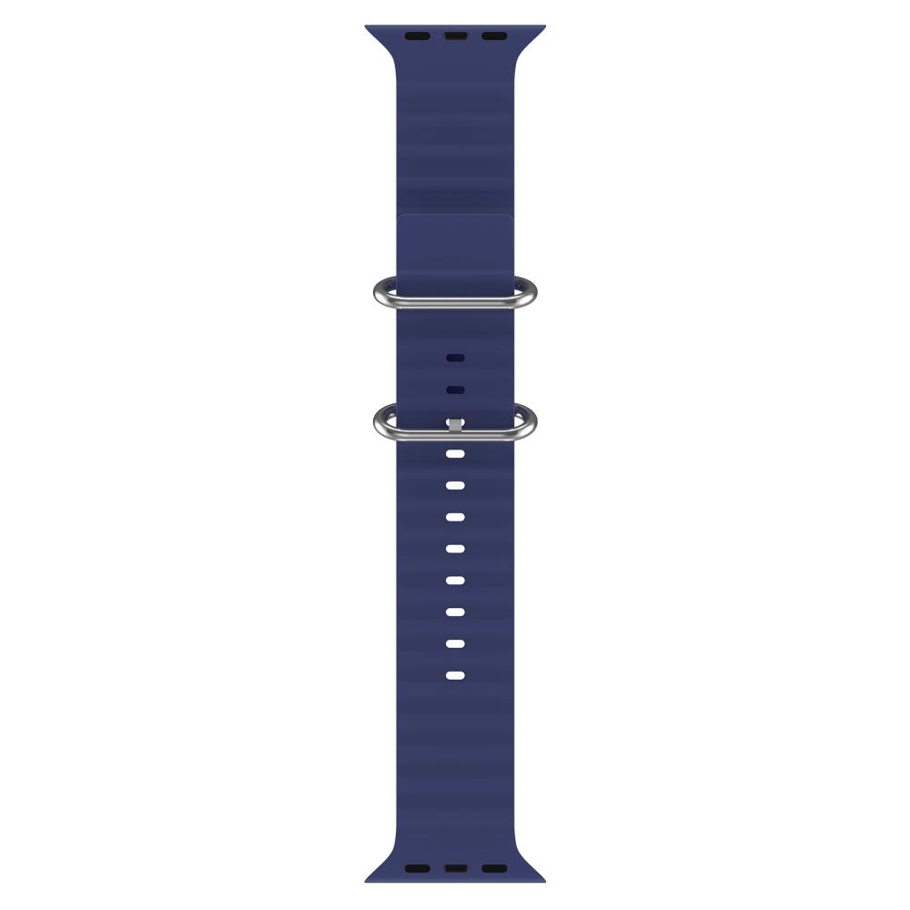 ColorPop Apple Watch 42/44/45/46/49 mm Armband Ocean Wave Midnight Blue