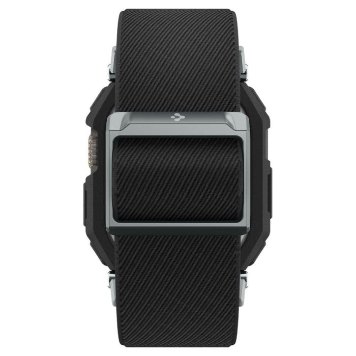 Bild 5, Spigen Spigen Apple Watch 49 mm Skal/Armband Lite Fit 'Pro' Matt Svart