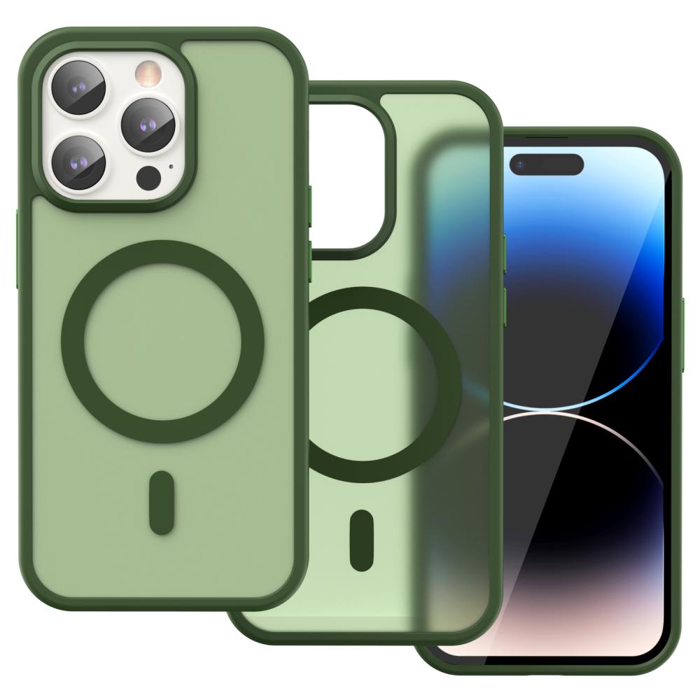 ColorPop ColorPop iPhone 14 Pro Skal CH MagSafe Matt Grön