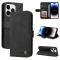  iPhone 15 Pro Fodral Skin Feel Läder Svart