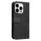 iPhone 15 Pro Fodral Skin Feel Läder Svart