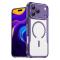  iPhone 17 Pro Max Skal MagSafe Kolfiber Textur Lila