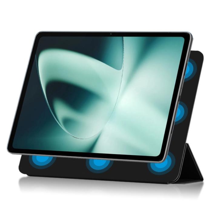 Bild 4,  OnePlus Pad 2in1 Magnetiskt Fodral / Skal Svart