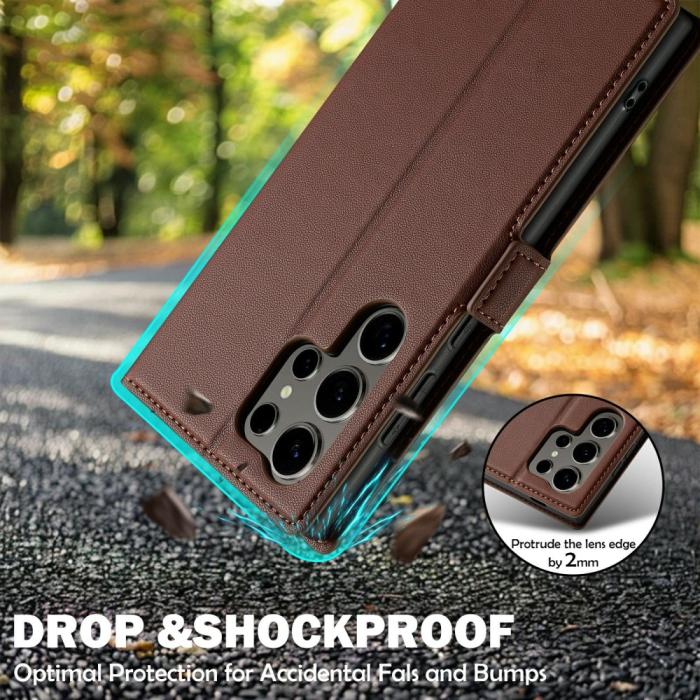 Bild 6, LC.IMEEKE LC.IMEEKE Galaxy S25 Ultra Fodral Med Magnetisk Stängning