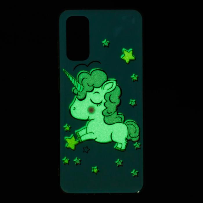 Bild 4,  Samsung Galaxy A33 5G Skal Glow-in-dark Unicorn