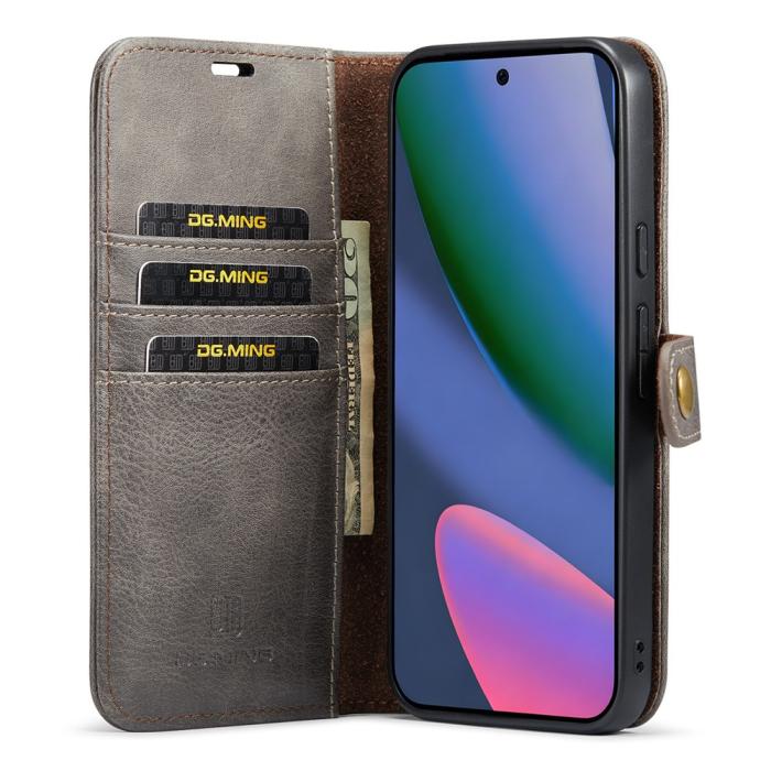 Bild 3, DG.MING DG.MING Google Pixel 11 Pro XL Fodral Magnet 2in1 Grå