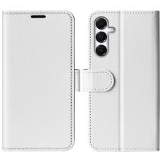  Samsung Galaxy A17 Fodral Crazy Horse L&auml;der Vit