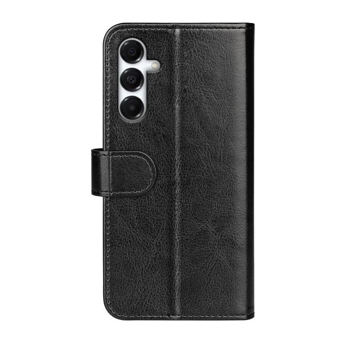 Bild 3,  Samsung Galaxy A17 Fodral Crazy Horse Läder Svart