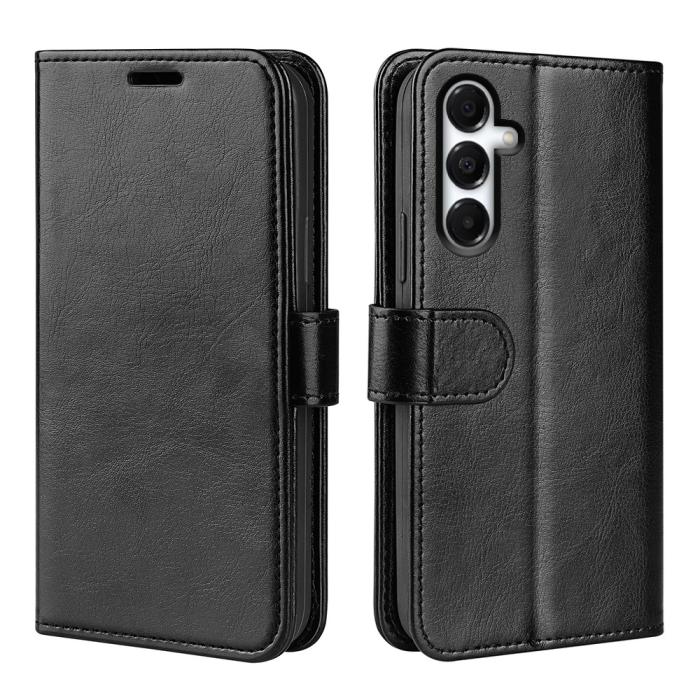 Bild 4,  Samsung Galaxy A17 Fodral Crazy Horse Läder Svart