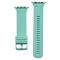  Apple Watch 42/44/45/46/49 mm Armband Silikon Cyan