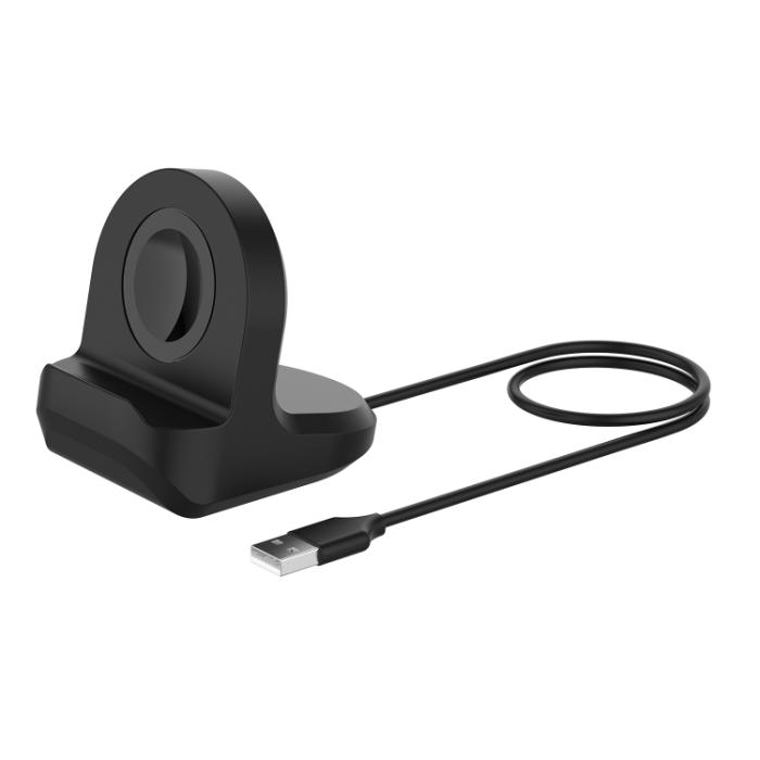 Bild 2,  Samsung Galaxy Watch Universal Silikon Stativ Svart