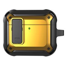  AirPods 4 Skal Shockproof Hybrid Armor Gul