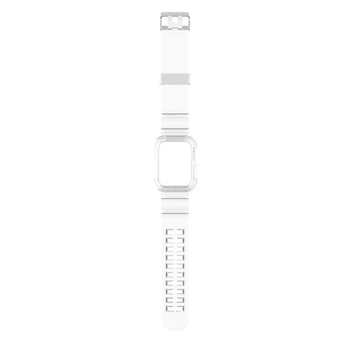 Bild 5,  Apple Watch 38/40/41/42 mm Kristall Skal/Armband Transparent