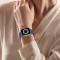 ColorPop Apple Watch 42/44/45/46/49 mm Armband Ocean Wave Midnight Blue