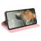  Motorola Edge 70 Fodral Flip Skin Touch Läder Rosa