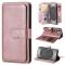  Samsung Galaxy S26 Ultra Fodral Multifunktionellt Läder Roséguld
