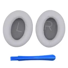  &Ouml;ronkuddar F&ouml;r Bose QuietComfort 45 Silikon Silver