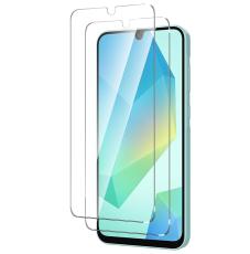  2-Pack Samsung Galaxy A16 / A16 5G Sk&auml;rmskydd i H&auml;rdat Glas