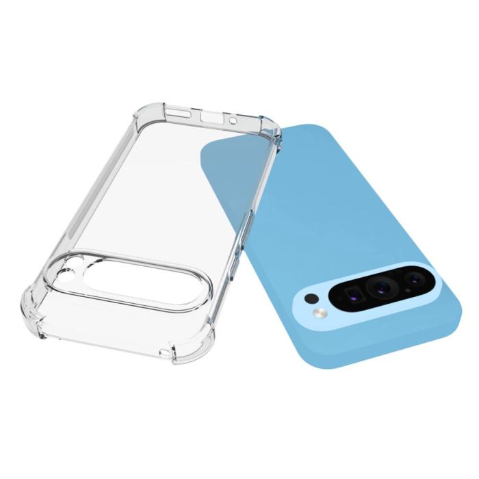 Bild 2,  Google Pixel 9/9 Pro Skal Shockproof TPU Transparent