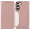  Samsung Galaxy S22 Plus Fodral Flip Med Kortfack Roséguld