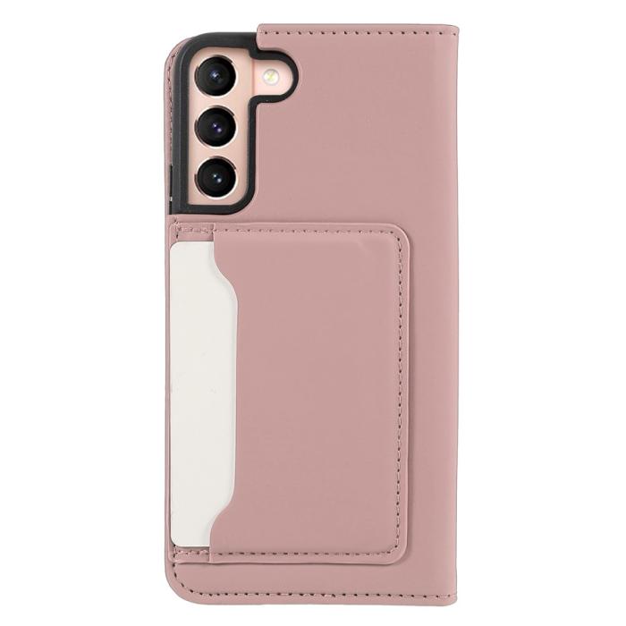 Bild 3,  Samsung Galaxy S22 Plus Fodral Flip Med Kortfack Roséguld