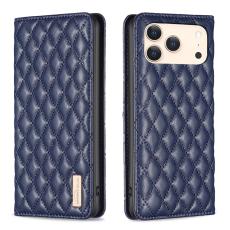 BINFEN BINFEN iPhone 17 Pro Max Fodral Diamond Flip L&auml;der Bl&aring;