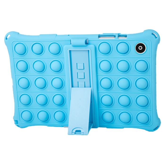 Bild 5,  Galaxy Tab A8 10.5 Skal Pop It Fidget Kickstand Blå