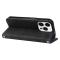  iPhone 15 Pro Fodral Skin Feel Läder Svart