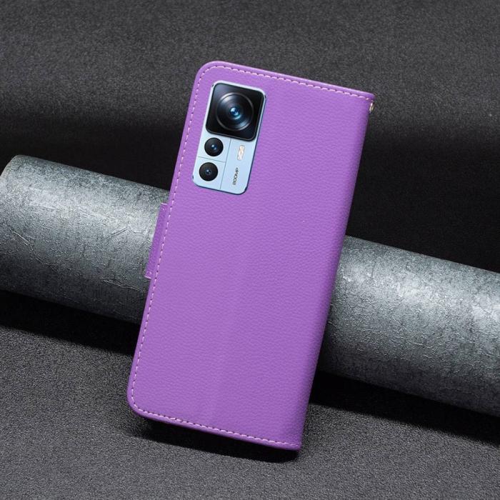 Bild 5,  Xiaomi 12T / 12T Pro Fodral Shark Litchi Lila