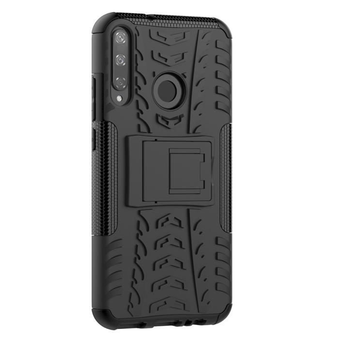 Bild 5,  Huawei P40 Lite E - Ultimata Stöttåliga Skalet med Stöd - Svart