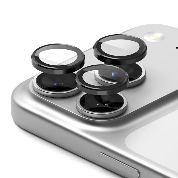 Bild 2, Ringke Ringke iPhone 17 Pro / 17 Pro Max 2-PACK Linsskydd Svart