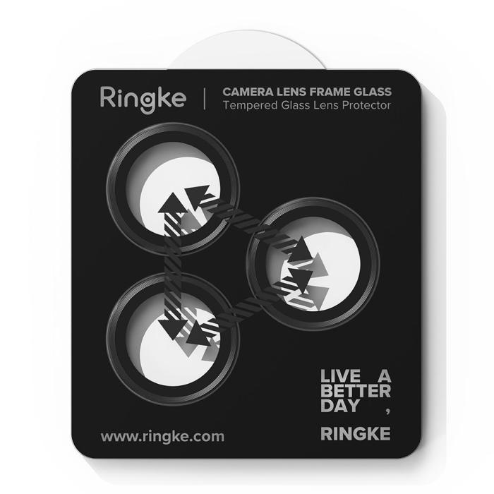 Bild 4, Ringke Ringke iPhone 17 Pro / 17 Pro Max 2-PACK Linsskydd Svart