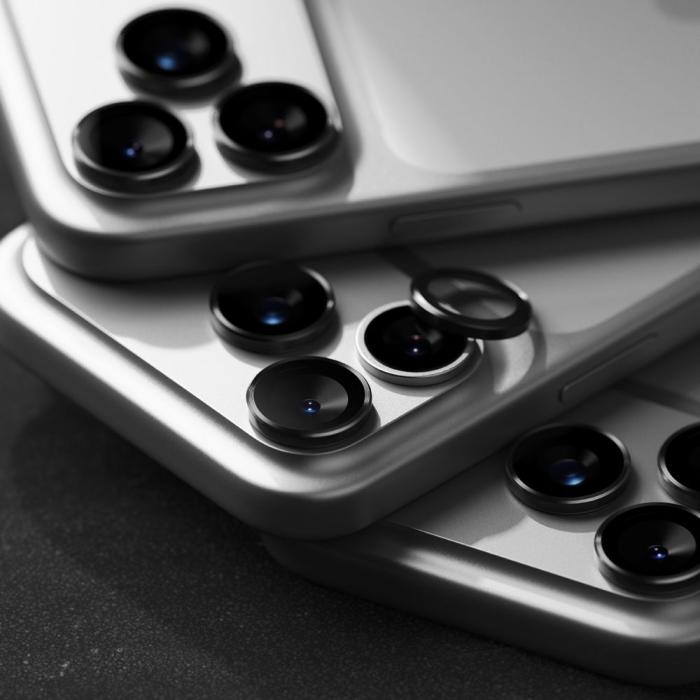 Bild 5, Ringke Ringke iPhone 17 Pro / 17 Pro Max 2-PACK Linsskydd Svart