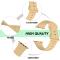 ColorPop Silikon Armband Butterfly Apple Watch 42/41/40/38 mm (M/L) Valnöt