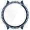  Galaxy Watch 7 44 mm Skal Med Skärmskydd Strass Mörk Blå