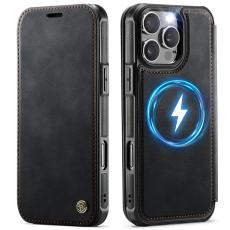 CASEME CASEME iPhone 16 Pro Max Skal RFID Pl&aring;nbok Svart