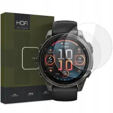 HOFI HOFI Garmin Fenix 8 51 mm 2-PACK Sk&auml;rmskydd Pro+ H&auml;rdat Glas