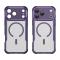  iPhone 17 Pro Max Skal MagSafe Kolfiber Textur Lila