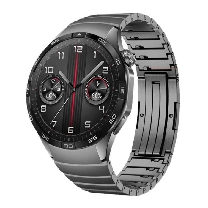 Bild 2,  Huawei Watch GT 6 46 mm Armband Rostfritt Stål Grå