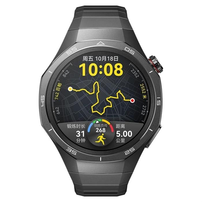 Bild 3,  Huawei Watch GT 6 46 mm Armband Rostfritt Stål Grå
