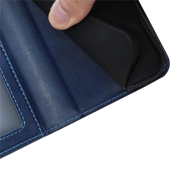Bild 4,  Samsung Galaxy A27 Fodral Läder Blå