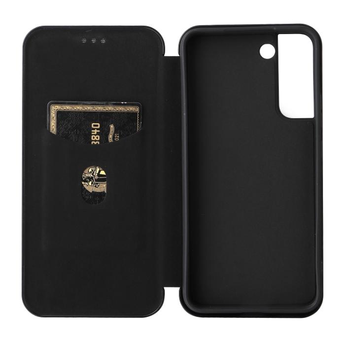 Bild 5,  Samsung Galaxy S22 Fodral Kolfiber Textur Svart