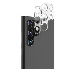  Samsung Galaxy S25 Ultra Linsskydd H&auml;rdat Glas Svart