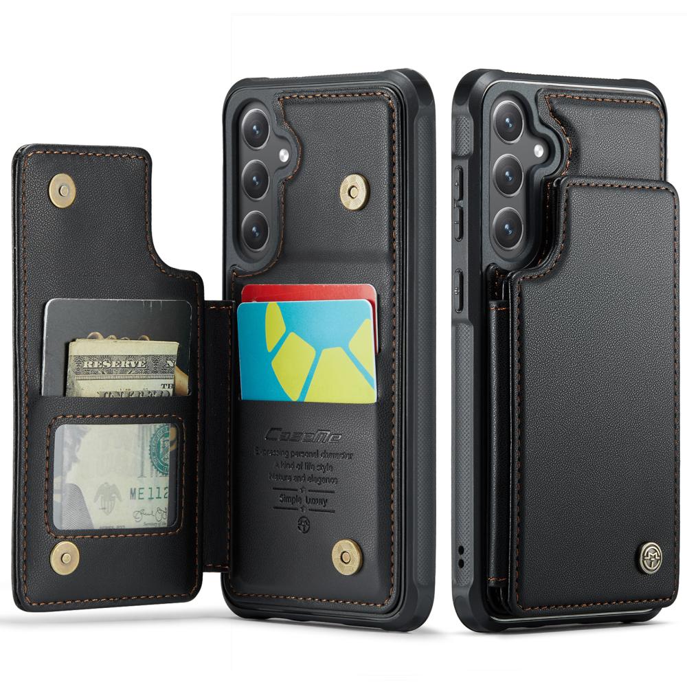 CASEME CASEME Samsung Galaxy S26 Skal RFID Kickstand Svart