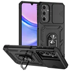  Samsung Galaxy A16 Skal CamShield Ring Hybrid Svart
