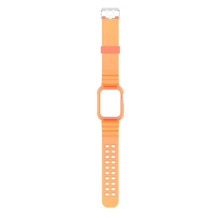 Bild 5,  Apple Watch 38/40/41/42 mm Kristall Skal/Armband Orange